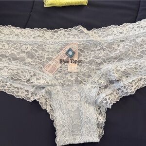 Victoria's Secret Lace blue topaz cheeky birthstone